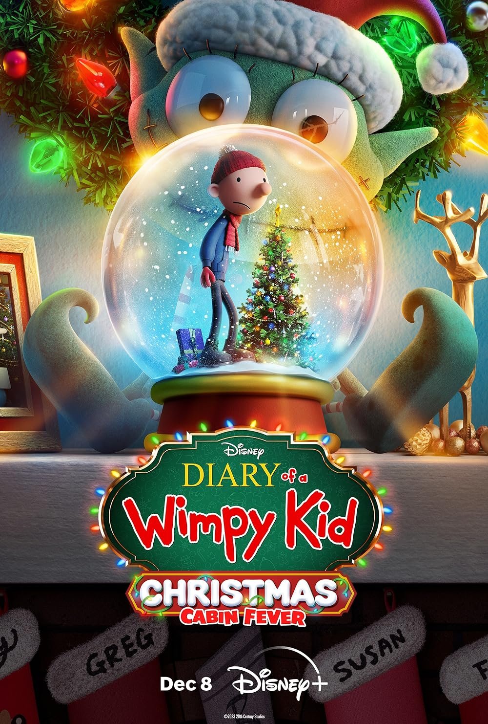 ดูหนังออนไลน์ Diary of a Wimpy Kid Christmas Cabin Fever (2023)